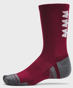 Носки Under Armour Perf Tech Nov 3pk Crew черный, бордовый, оранжевый XL (1379515-625). Изображение №4 Носки Under Armour Perf Tech Nov 3pk Crew черный, бордовый, оранжевый XL (1379515-625). Изображение №4