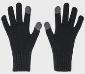 Рукавички Under Armour Halftime Gloves чорний Жін S/M. Зображення №2 Рукавички Under Armour Halftime Gloves чорний Жін S/M. Зображення №2