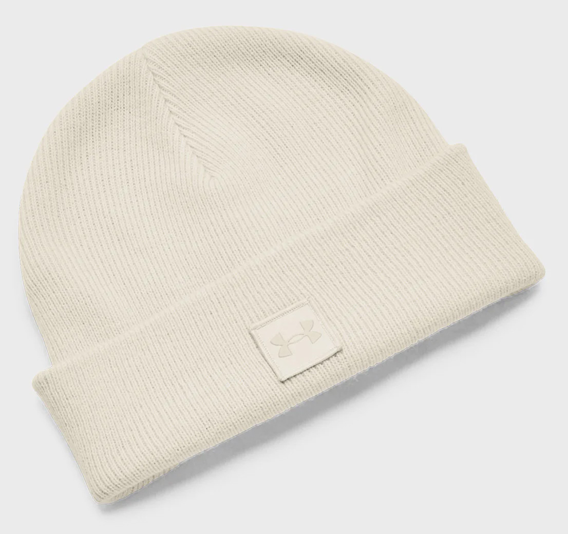 Шапка Under Armour Halftime Shallow Cuff бежевый Чол OSFM Шапка Under Armour Halftime Shallow Cuff бежевый Чол OSFM
