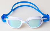 Очки для плавания Aqua Speed ECLIPSE MIRROR 61414 белый, голубой Уни OFSM. Изображение №2