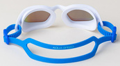 Очки для плавания Aqua Speed ECLIPSE MIRROR 61414 белый, голубой Уни OFSM. Изображение №4