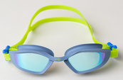 Очки для плавания Aqua Speed RAVEN MIRROR 61423 фиолетовый, салатовый Уни OFSM. Изображение №2