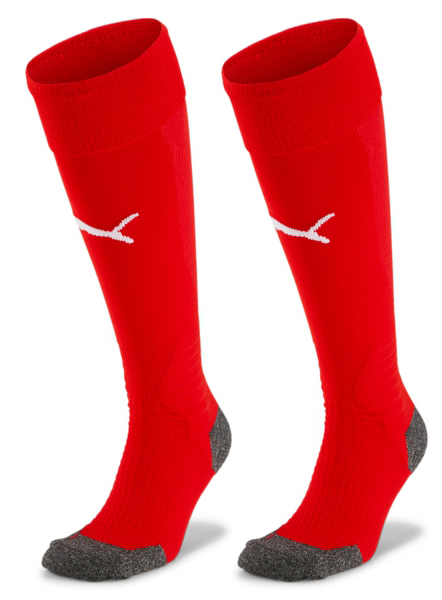 Гетри Puma Team LIGA Socks червоний, чорний Чол 39-42 Гетри Puma Team LIGA Socks червоний, чорний Чол 39-42