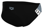 Плавки-сліпи для чоловіків Arena STRIPE SWIM BRIEFS чорний, сірий Чол 95. Зображення №2 Плавки-сліпи для чоловіків Arena STRIPE SWIM BRIEFS чорний, сірий Чол 95. Зображення №2