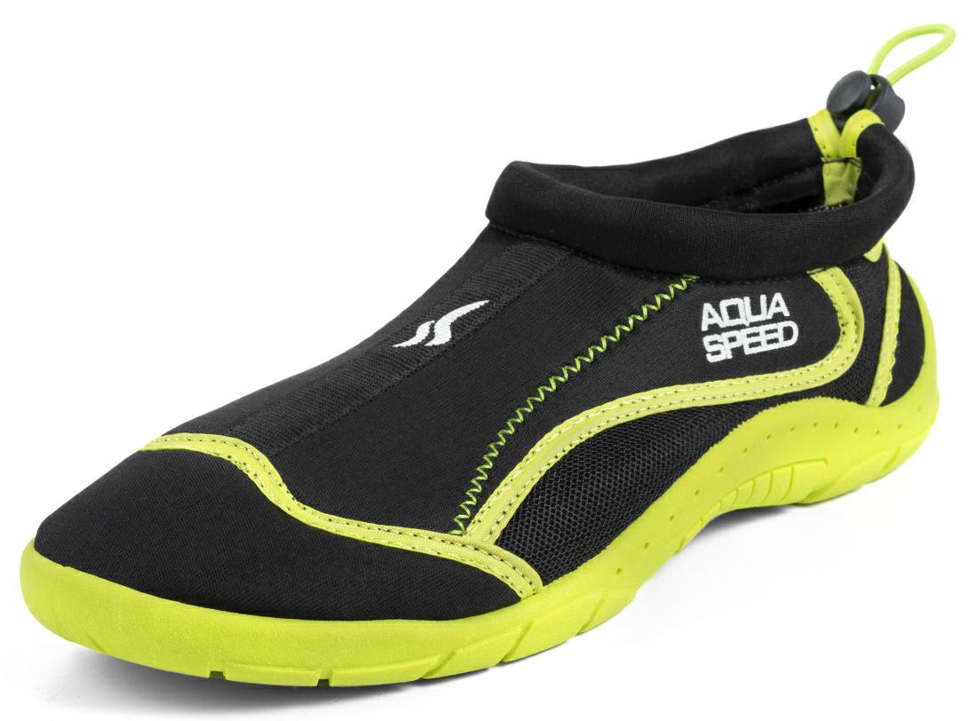 Аквашузи Aqua Speed AQUA SHOE MODEL 28A 9160 чорний, жовтий Уні 36 Аквашузи Aqua Speed AQUA SHOE MODEL 28A 9160 чорний, жовтий Уні 36