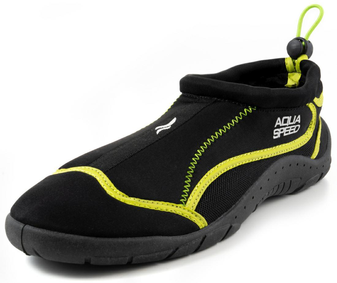 Аквашузи Aqua Speed AQUA SHOE MODEL 28B 9165 чорний, жовтий уні 41 Аквашузи Aqua Speed AQUA SHOE MODEL 28B 9165 чорний, жовтий уні 41