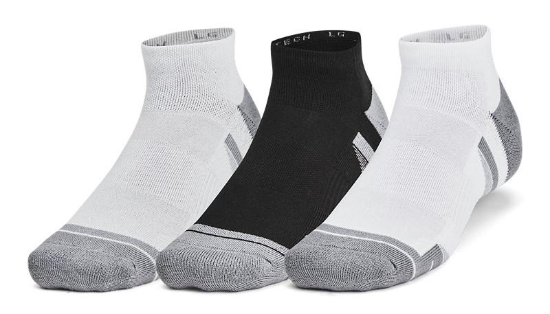 Шкарпетки Under Armour Performance Tech 3pk Low чорний, сірий Уні XL Шкарпетки Under Armour Performance Tech 3pk Low чорний, сірий Уні XL