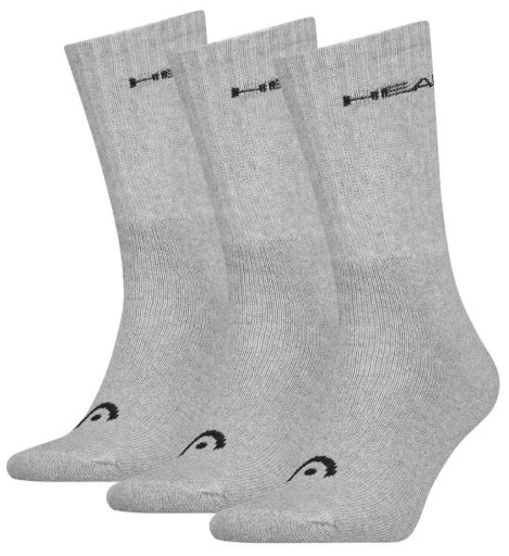 Носки Head ELEMENTS ALL SPORTS CREW 3P серые Муж 39-42 Носки Head ELEMENTS ALL SPORTS CREW 3P серые Муж 39-42