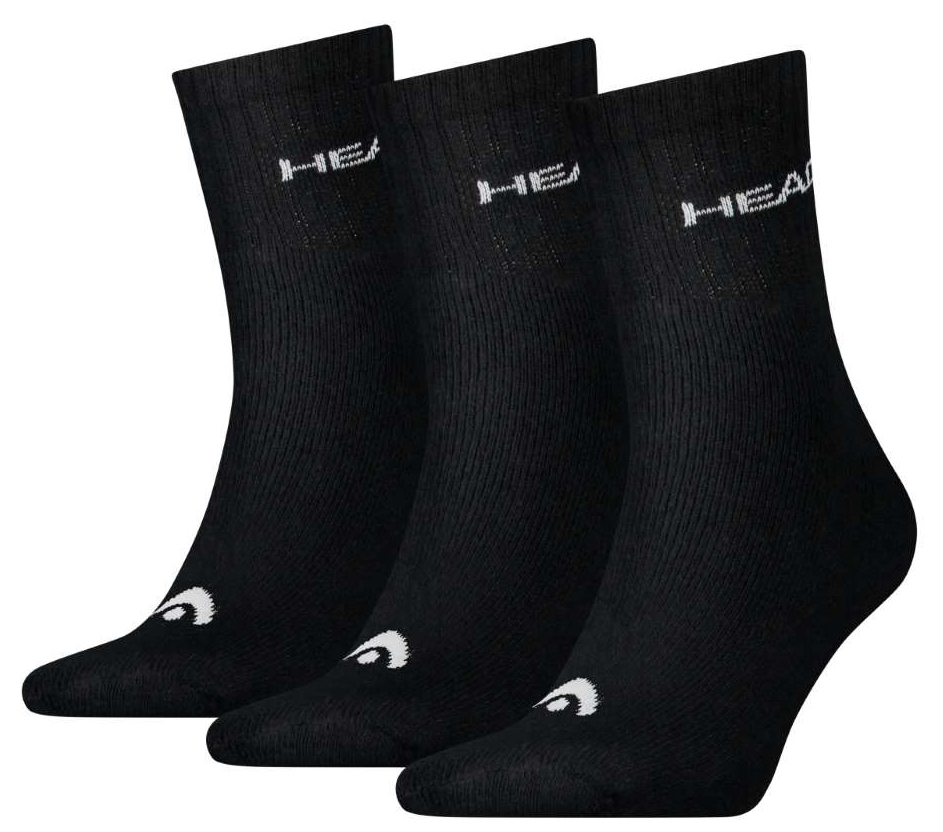 Носки Head ELEMENTS ALL SPORTS SHORT CREW 3P черный Муж 39-42 Носки Head ELEMENTS ALL SPORTS SHORT CREW 3P черный Муж 39-42