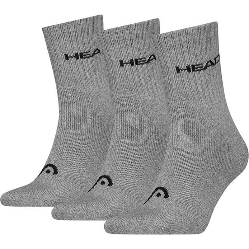 Носки Head ELEMENTS ALL SPORTS SHORT CREW 3P серый Муж 43-46 Носки Head ELEMENTS ALL SPORTS SHORT CREW 3P серый Муж 43-46