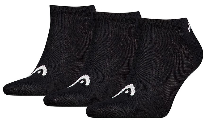 Шкарпетки Head ELEMENTS ALL SPORTS SNEAKER 3P чорний Чол 43-46 Шкарпетки Head ELEMENTS ALL SPORTS SNEAKER 3P чорний Чол 43-46