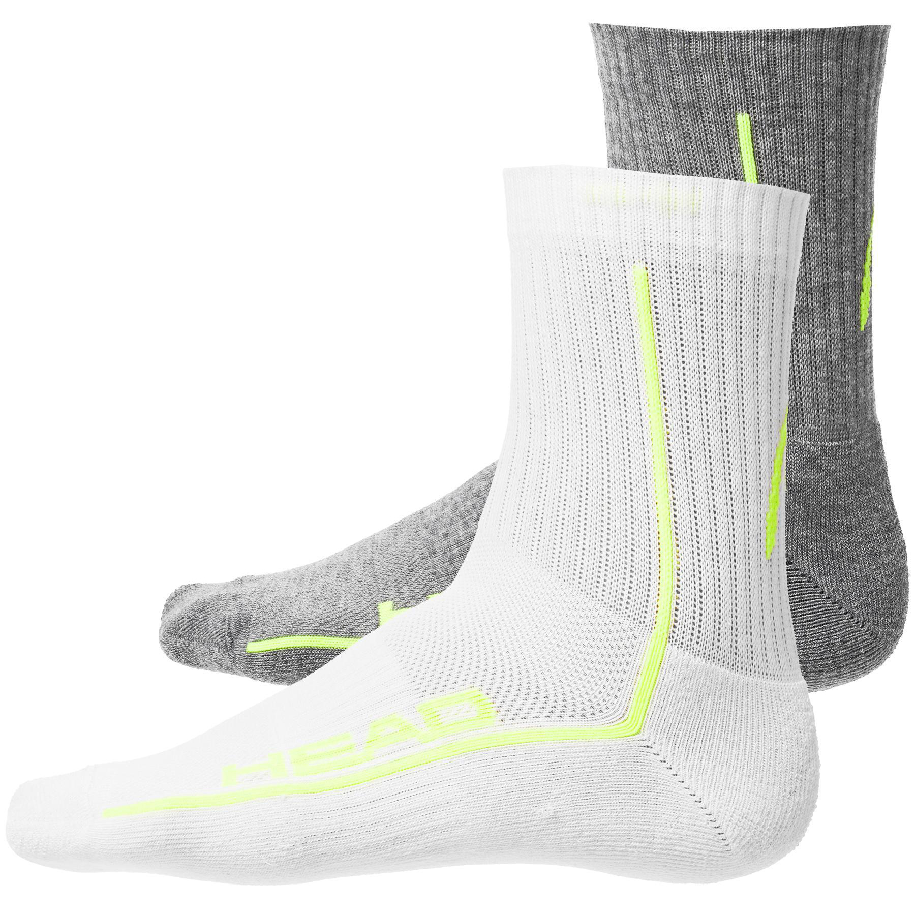 Шкарпетки Head ALL SPORTS PERFORMANCE SHORTCREW 2P сірий, білий Чол 43-46 Шкарпетки Head ALL SPORTS PERFORMANCE SHORTCREW 2P сірий, білий Чол 43-46