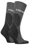 Шкарпетки Head HIKING ALL CLIMATES CREW 2P сірий Чол 39-42. Зображення №2