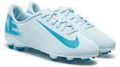 Бутси Nike JR VAPOR 16 CLUB FG/MG білий, блакитний Діт 34 (US 2.5Y). Зображення №2 Бутси Nike JR VAPOR 16 CLUB FG/MG білий, блакитний Діт 34 (US 2.5Y). Зображення №2