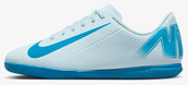 Футзалки Nike JR VAPOR 16 CLUB IC білий, блакитний Діт 38 (US 5.5Y). Зображення №2 Футзалки Nike JR VAPOR 16 CLUB IC білий, блакитний Діт 38 (US 5.5Y). Зображення №2