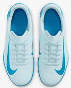 Футзалки Nike JR VAPOR 16 CLUB IC білий, блакитний Діт 38 (US 5.5Y). Зображення №4 Футзалки Nike JR VAPOR 16 CLUB IC білий, блакитний Діт 38 (US 5.5Y). Зображення №4