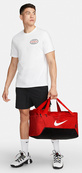 Сумка Nike NK BRSLA S DUFF - 9.5 41L черный, красный Уни 51x28х28 см. Изображение №10 Сумка Nike NK BRSLA S DUFF - 9.5 41L черный, красный Уни 51x28х28 см. Изображение №10