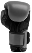 Боксерские перчатки Everlast POWERLOCK 2R TRAINING GLOVE серый, черный Уни 10 унций. Изображение №2 Боксерские перчатки Everlast POWERLOCK 2R TRAINING GLOVE серый, черный Уни 10 унций. Изображение №2