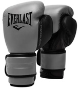 Боксерські рукавиці Everlast POWERLOCK 2R TRAINING GLOVE сірий, чорний Уні 14 унцій (P00002306). Зображення №2 Боксерські рукавиці Everlast POWERLOCK 2R TRAINING GLOVE сірий, чорний Уні 14 унцій (P00002306). Зображення №2