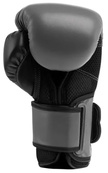 Боксерські рукавиці Everlast POWERLOCK 2R TRAINING GLOVE сірий, чорний Уні 14 унцій (P00002306). Зображення №3 Боксерські рукавиці Everlast POWERLOCK 2R TRAINING GLOVE сірий, чорний Уні 14 унцій (P00002306). Зображення №3