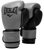 Боксерські рукавиці Everlast POWERLOCK 2R TRAINING GLOVE сірий, чорний Уні 16 унцій (P00002307). Зображення №2 Боксерські рукавиці Everlast POWERLOCK 2R TRAINING GLOVE сірий, чорний Уні 16 унцій (P00002307). Зображення №2