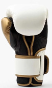 Боксерські рукавиці Everlast POWERLOCK 2R TRAINING GLOVE білий, золотий Уні 10 унцій (P00003048). Зображення №5