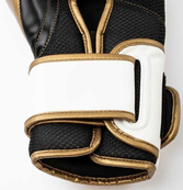Боксерські рукавиці Everlast POWERLOCK 2R TRAINING GLOVE білий, золотий Уні 14 унцій. Зображення №4 Боксерські рукавиці Everlast POWERLOCK 2R TRAINING GLOVE білий, золотий Уні 14 унцій. Зображення №4