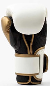 Боксерські рукавиці Everlast POWERLOCK 2R TRAINING GLOVE білий, золотий 12 унцій (P00003049). Зображення №5 Боксерські рукавиці Everlast POWERLOCK 2R TRAINING GLOVE білий, золотий 12 унцій (P00003049). Зображення №5