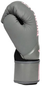 Боксерські рукавиці Everlast ELITE 2 BOXING GLOVES сірий, рожевий 12 унцій (P00003311). Зображення №3 Боксерські рукавиці Everlast ELITE 2 BOXING GLOVES сірий, рожевий 12 унцій (P00003311). Зображення №3