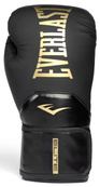 Боксерські рукавиці Everlast ELITE 2 BOXING GLOVES чорний, золотий Уні 16 унцій. Зображення №2 Боксерські рукавиці Everlast ELITE 2 BOXING GLOVES чорний, золотий Уні 16 унцій. Зображення №2