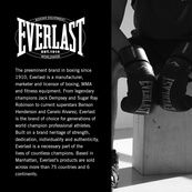 Боксерські рукавиці Everlast PROSTYLE 2 BOXING GLOVE чорний Уні 16 унцій. Зображення №7