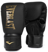 Боксерские перчатки Everlast CARDIO ELITE BAG GLOVES черный, золотой Уни L/XL. Изображение №4