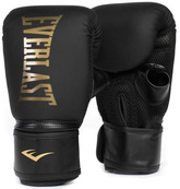 Боксерские перчатки Everlast CARDIO ELITE BAG GLOVES черный, золотой Уни S/M. Изображение №5