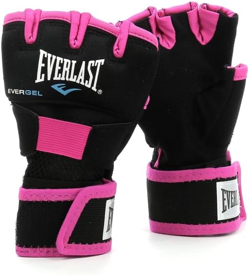 Бинты-перчатки Everlast EVERGEL HAND WRAPS черный, розовый Жен S/M Бинты-перчатки Everlast EVERGEL HAND WRAPS черный, розовый Жен S/M