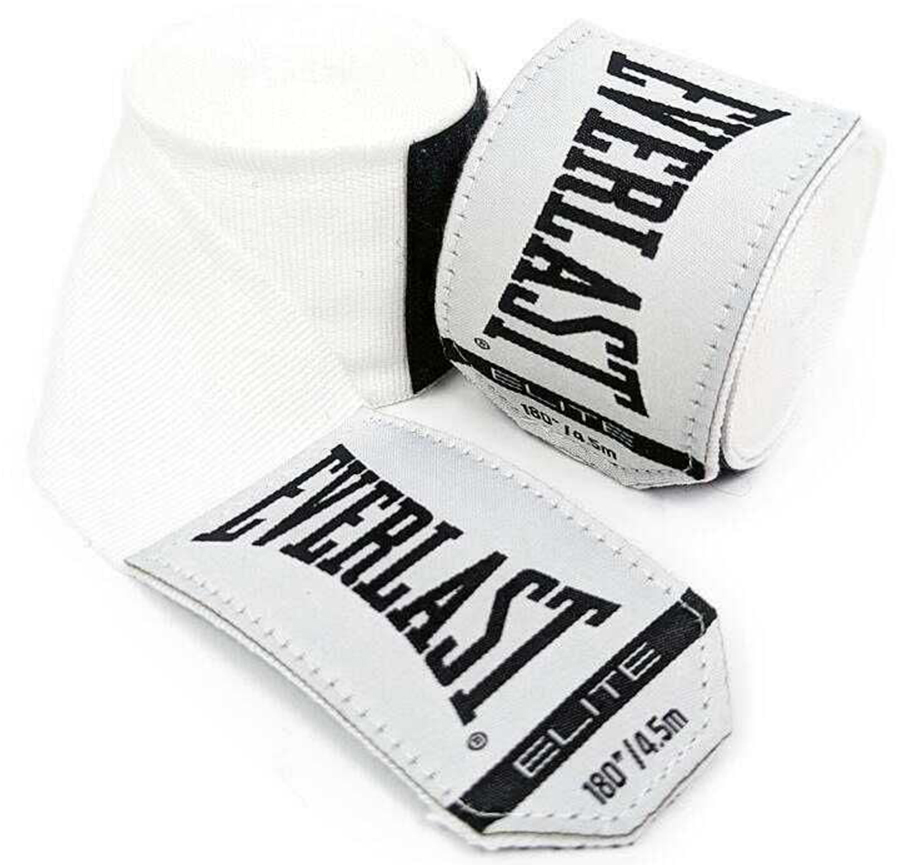 Бинти Everlast ELITE HANDWRAPS білий Уні 180 (457,2 см) Бинти Everlast ELITE HANDWRAPS білий Уні 180 (457,2 см)