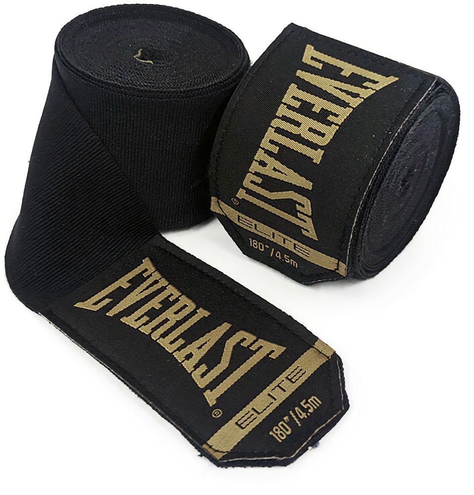 Бинти Everlast ELITE HANDWRAPS чорний уні 180 (457,2 см) Бинти Everlast ELITE HANDWRAPS чорний уні 180 (457,2 см)