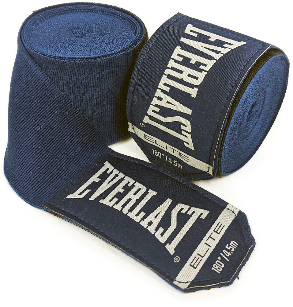 Бинти Everlast ELITE HANDWRAPS синій 180 (457,2 см) (P00003326) Бинти Everlast ELITE HANDWRAPS синій 180 (457,2 см) (P00003326)