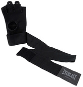 Бинты-перчатки Everlast PROSPECT QUICK WRAPS черный, серый уни L/XL. Изображение №3
