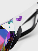 Очки для плавания Arena COBRA EDGE SWIPE MIRROR фиолетовый, черный, белый Уни OSFM. Изображение №4