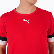 Футболка Puma teamRISE Jersey красный Чол XXL. Изображение №6 Футболка Puma teamRISE Jersey красный Чол XXL. Изображение №6