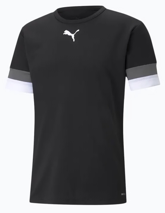 Футболка Puma teamRISE Jersey черный Муж M Футболка Puma teamRISE Jersey черный Муж M