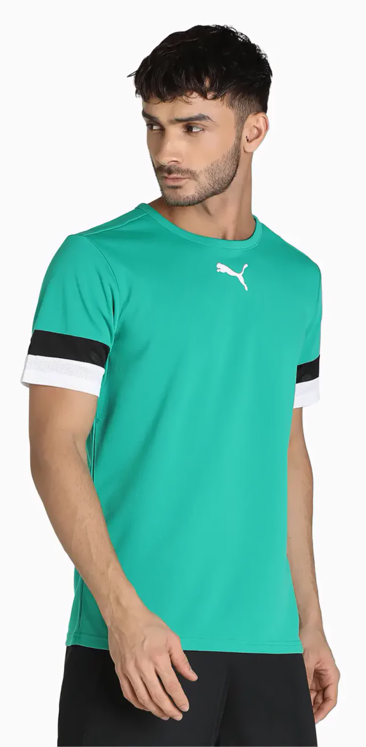 Футболка Puma teamRISE Jersey зелений Чол XXL Футболка Puma teamRISE Jersey зелений Чол XXL