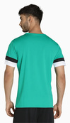 Футболка Puma teamRISE Jersey зелений Чол XXL. Изображение №2 Футболка Puma teamRISE Jersey зелений Чол XXL. Изображение №2