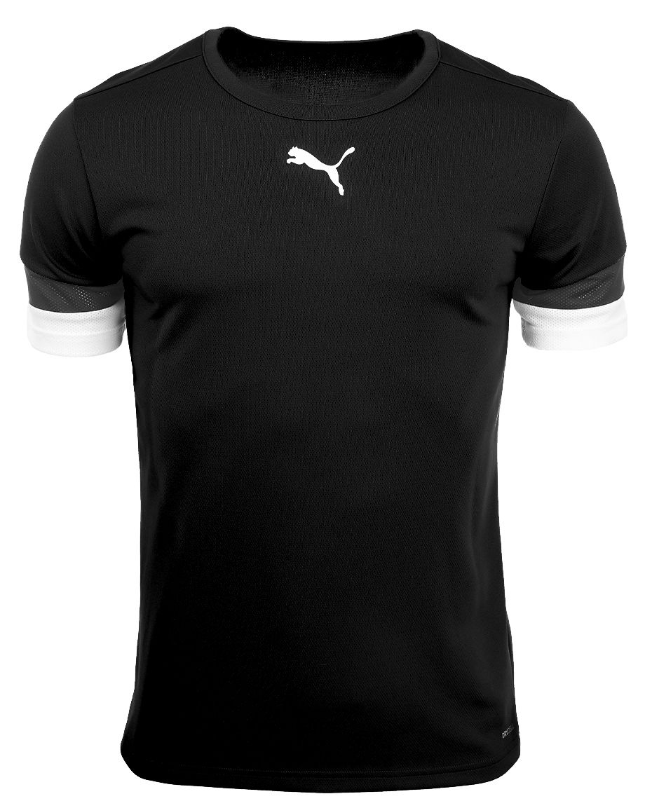 Футболка Puma teamRISE Jersey Jr чорний Діт 152 см Футболка Puma teamRISE Jersey Jr чорний Діт 152 см