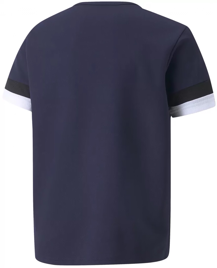 Футболка Puma teamRISE Jersey Jr темно-синій Діт 176 см Футболка Puma teamRISE Jersey Jr темно-синій Діт 176 см