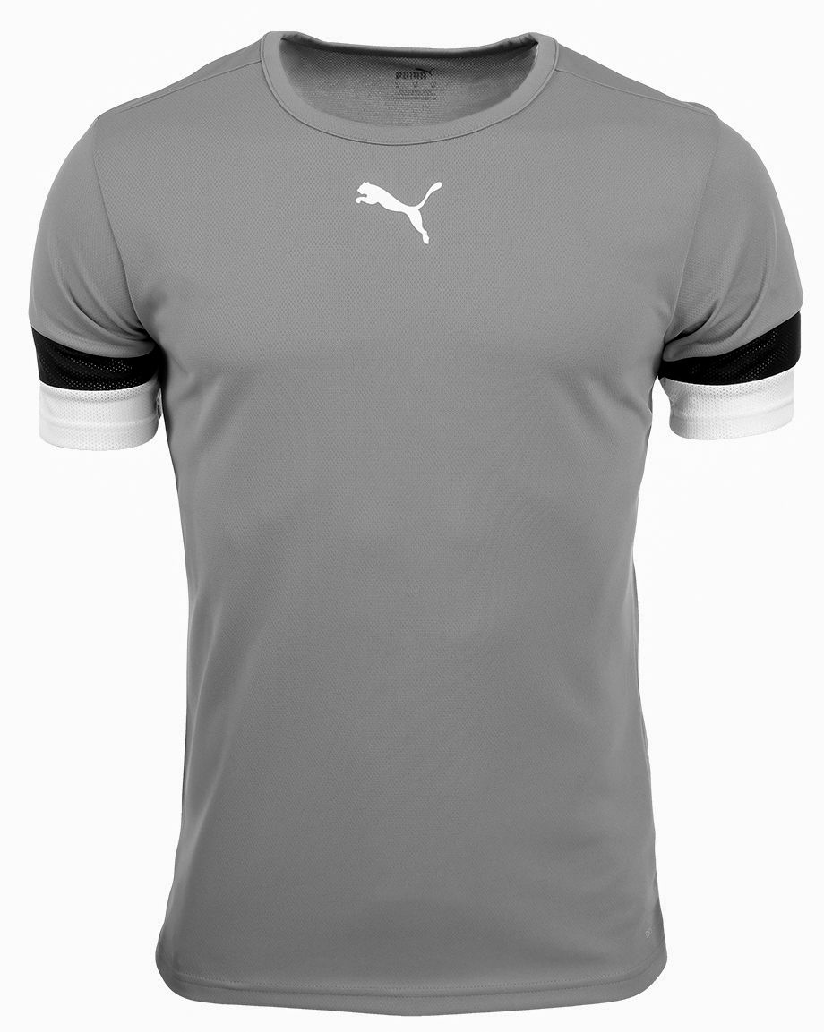 Футболка Puma teamRISE Jersey Jr сірий Діт 152 см Футболка Puma teamRISE Jersey Jr сірий Діт 152 см