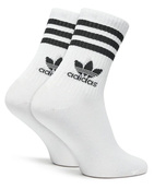 Шкарпетки Adidas CREW SOCK 3STR білий сірий, чорний Уні S (37-39). Зображення №5 Шкарпетки Adidas CREW SOCK 3STR білий сірий, чорний Уні S (37-39). Зображення №5