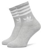Носки Adidas CREW SOCK 3STR белый серый, черный Уни XL (46-48). Изображение №3 Носки Adidas CREW SOCK 3STR белый серый, черный Уни XL (46-48). Изображение №3