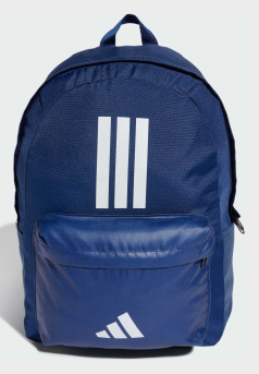 Рюкзак Adidas CLSC BARS 3S 27,5L темно-синій, білий Уні 15х31х44 см Рюкзак Adidas CLSC BARS 3S 27,5L темно-синій, білий Уні 15х31х44 см