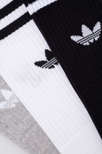 Носки Adidas SOLID CREW SOCK 3P белый, черный, серый Уни XL (46-48). Изображение №2 Носки Adidas SOLID CREW SOCK 3P белый, черный, серый Уни XL (46-48). Изображение №2